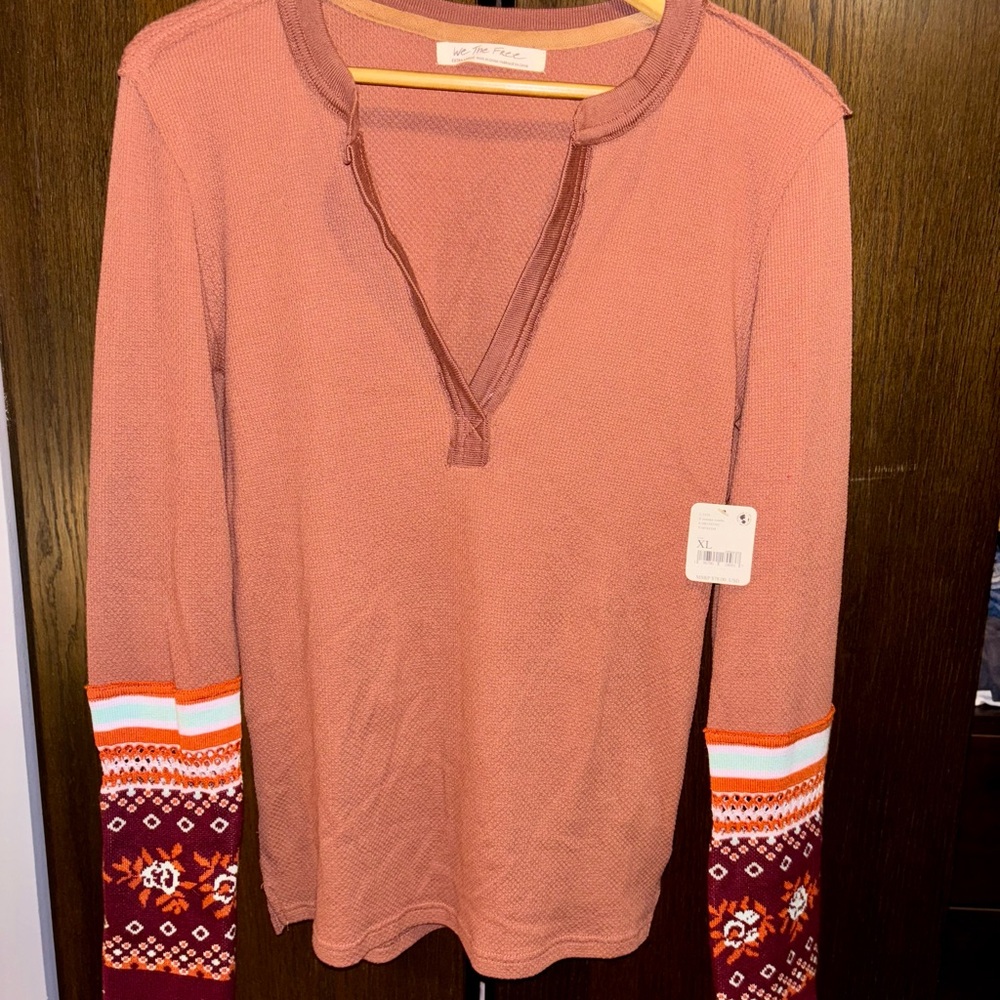 We The Free, XL, Mikah Layering Cuff, Autumn Combo, long sleeve thermal top - Picture 5 of 6